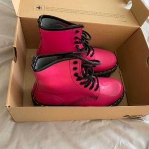 Dr. Martens (Doc Martens) Bright Pink Boots